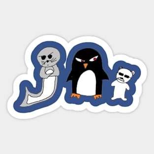 Arctic Gang Sticker